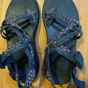 Purple/Black Chaco Sandals size 8